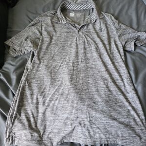 Men's Gray Polo Shirt